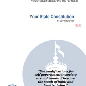 California State Constitution Workbook