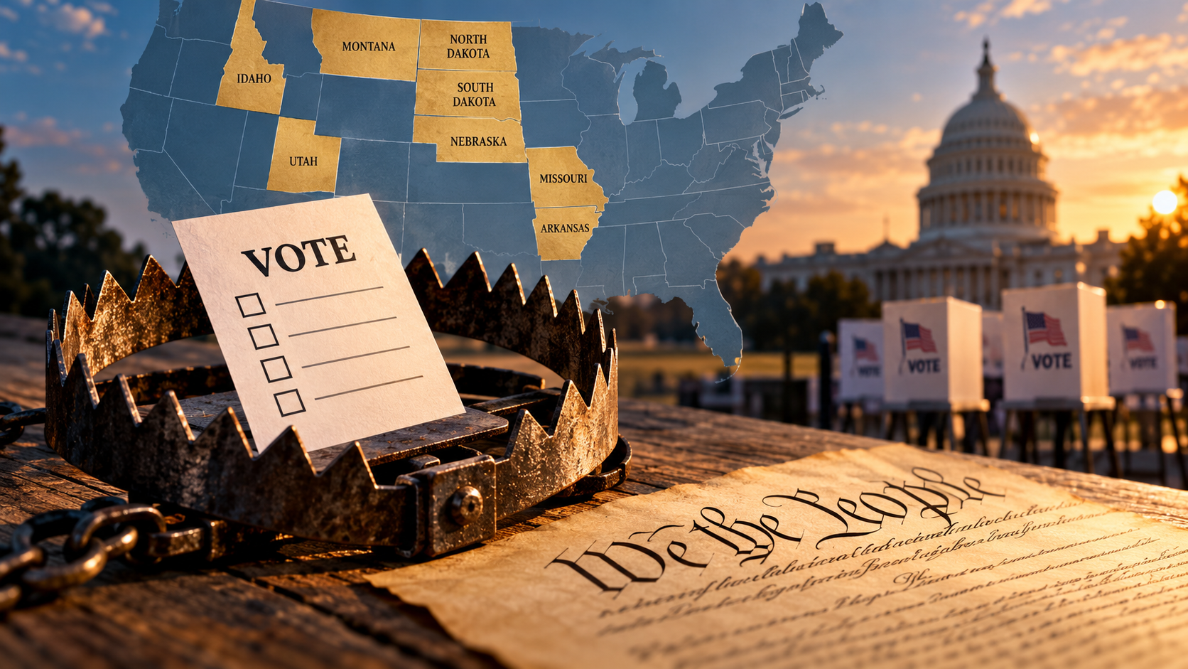 The November 2026 Ballot Is a Trap: 8 States Are Quietly Rewriting the Rules of Citizen Power